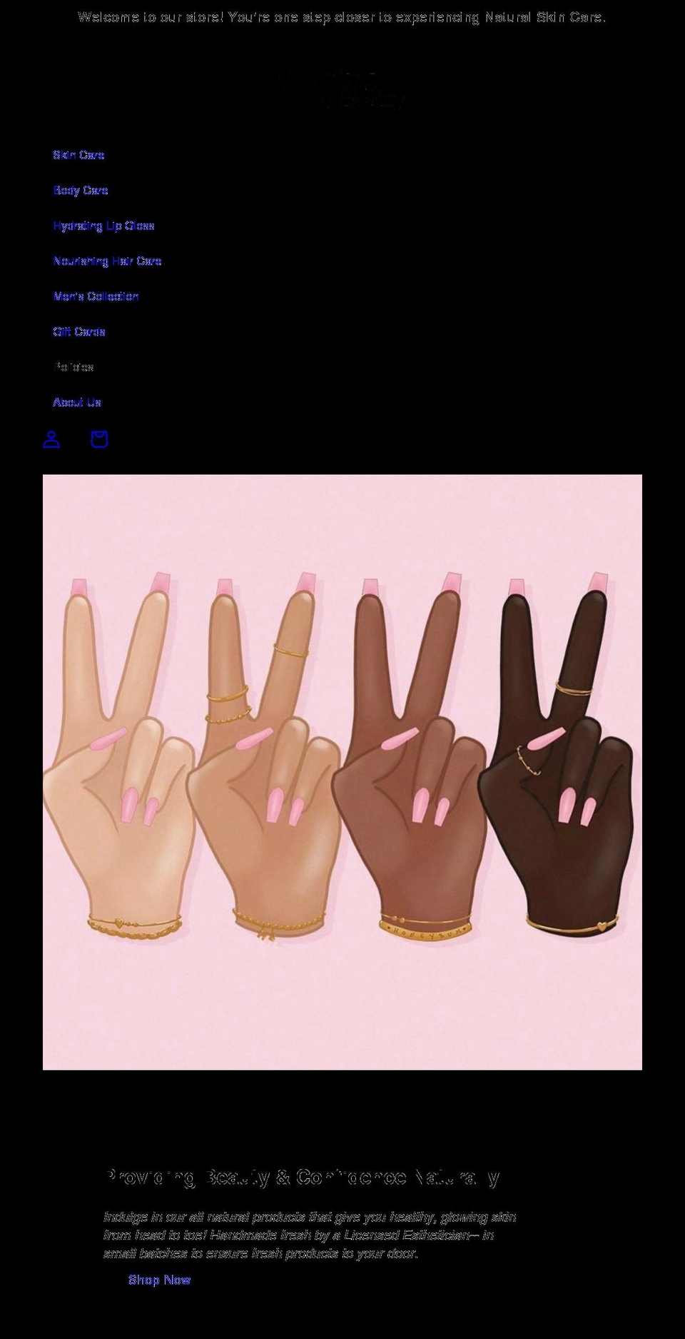 raestheticsllc.com shopify website screenshot