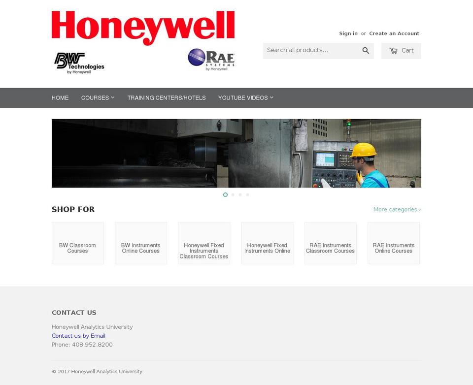 raetraining.com shopify website screenshot