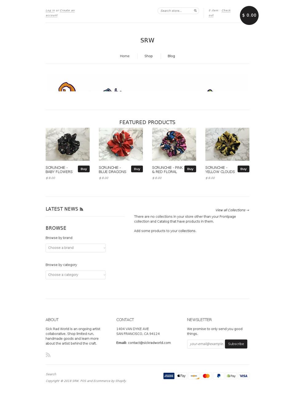 rafapparel.com — Shopify storefront screenshot