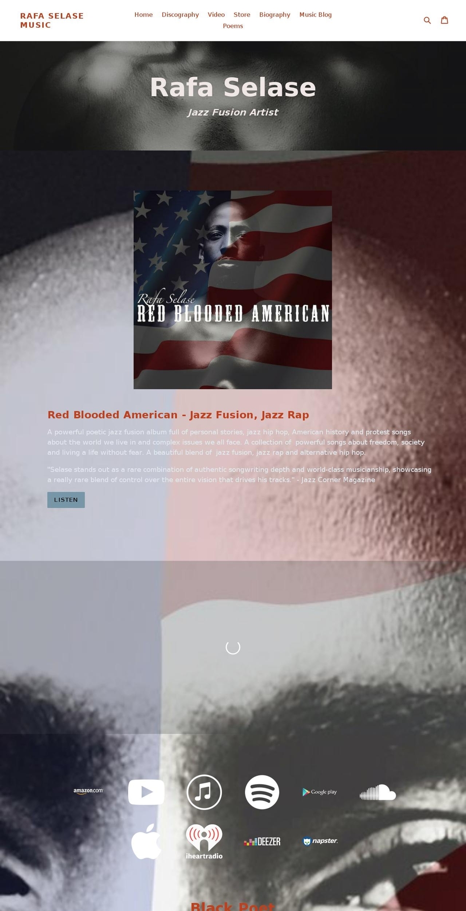 rafaselase.com — Shopify storefront screenshot