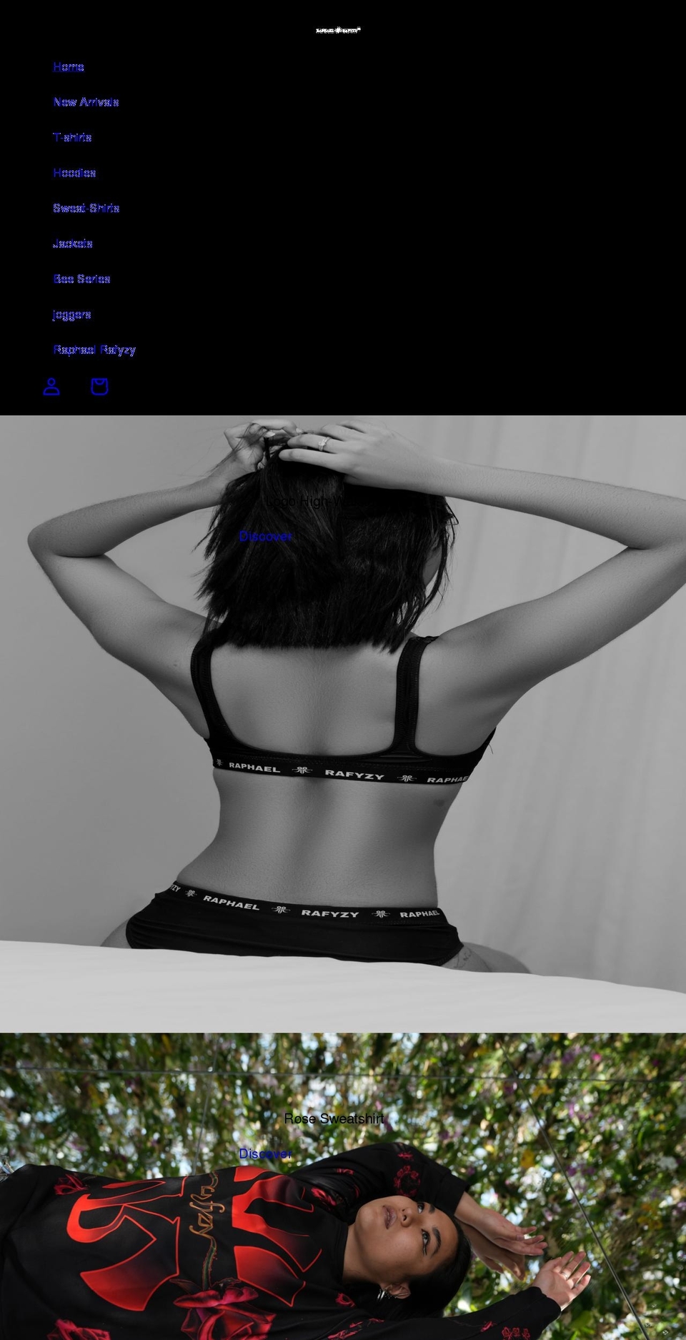 rafyzy.com shopify website screenshot
