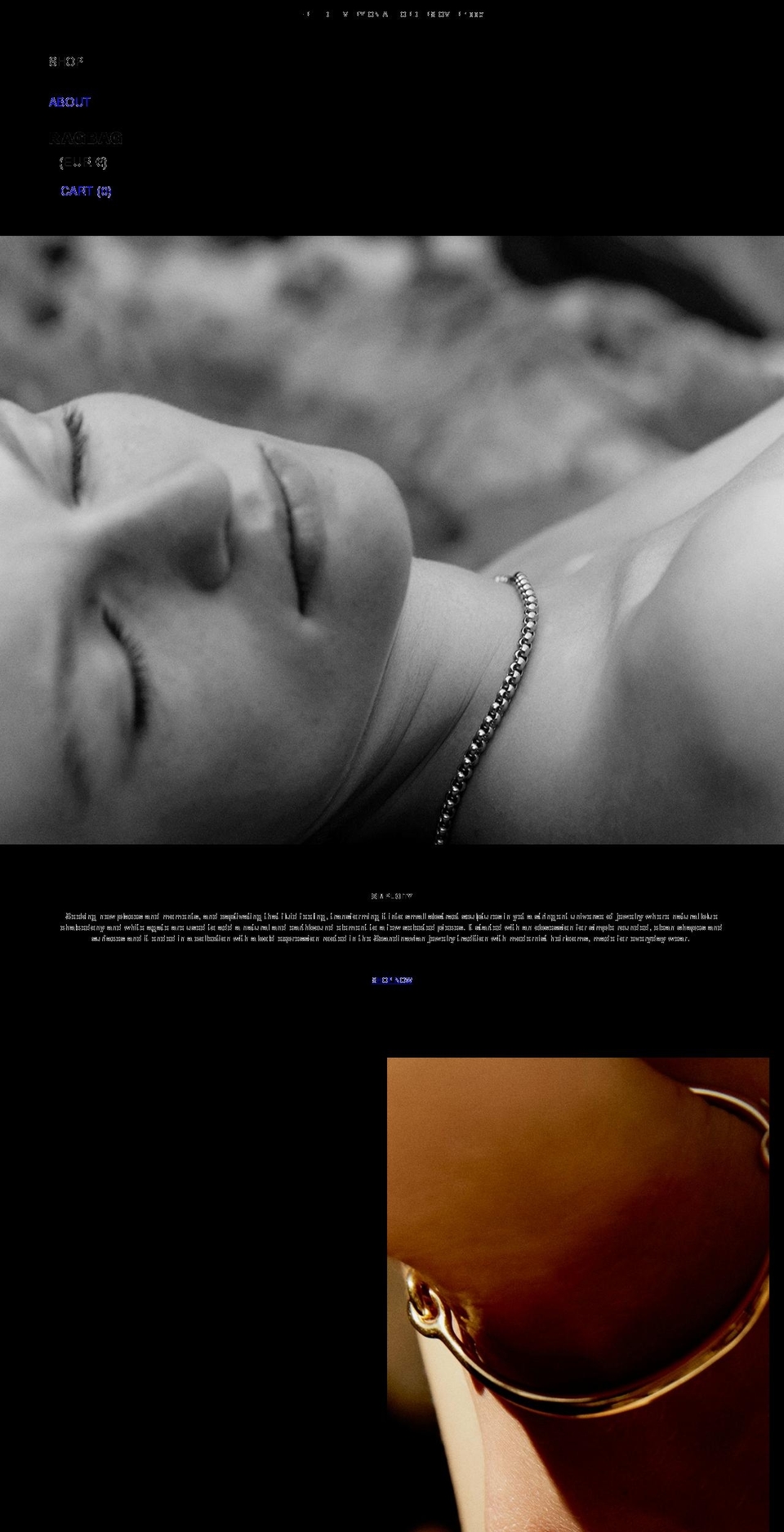ragbagstudio.com shopify website screenshot