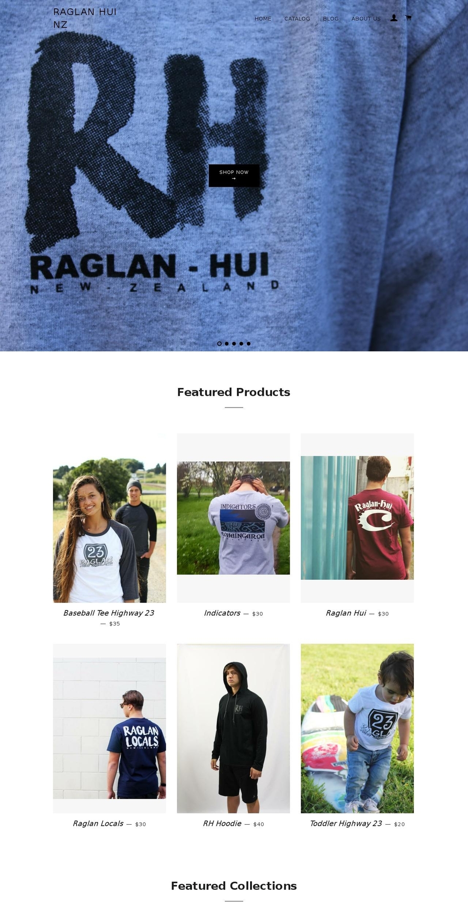 raglanhui.com — Shopify storefront screenshot