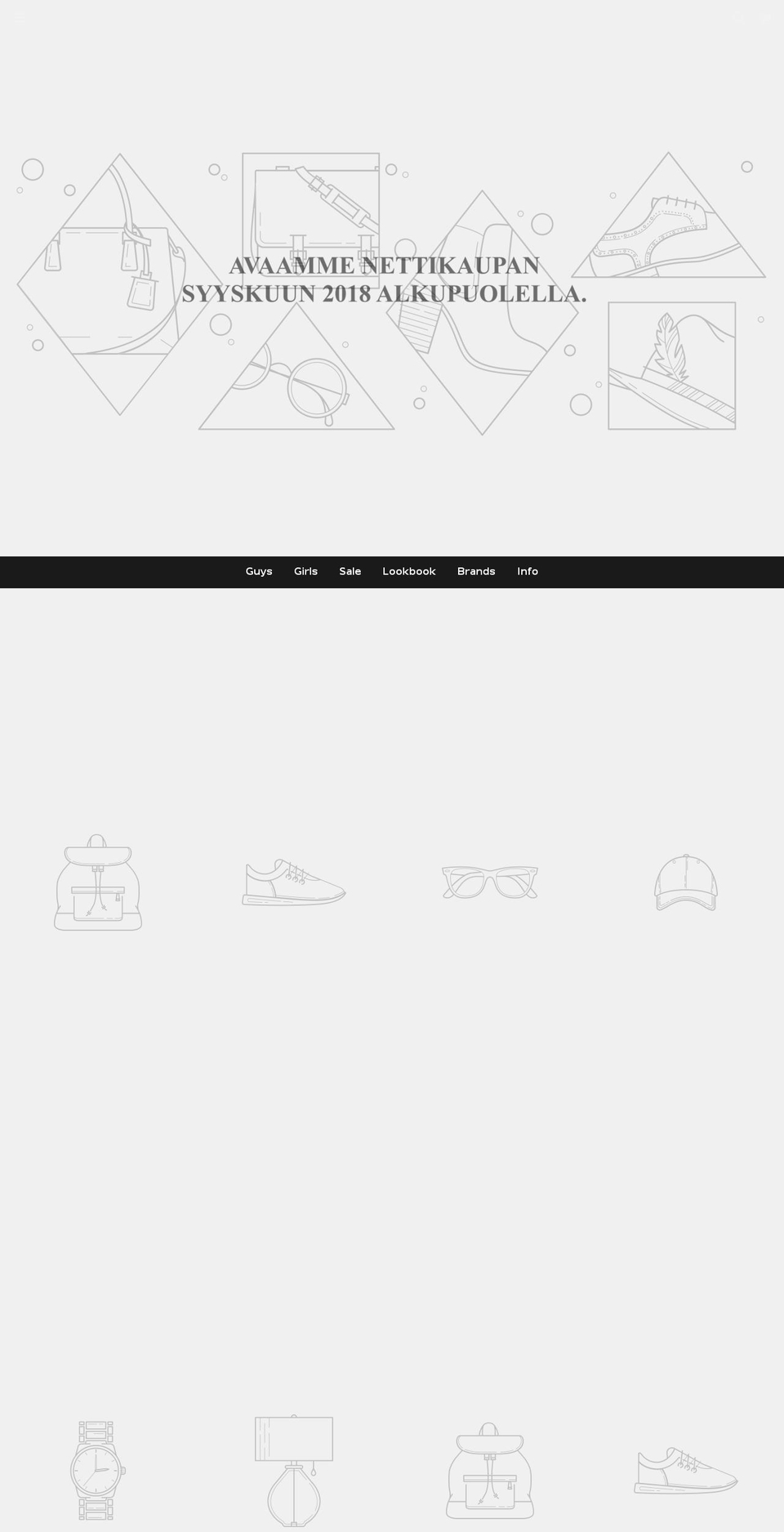 rags.fi shopify website screenshot