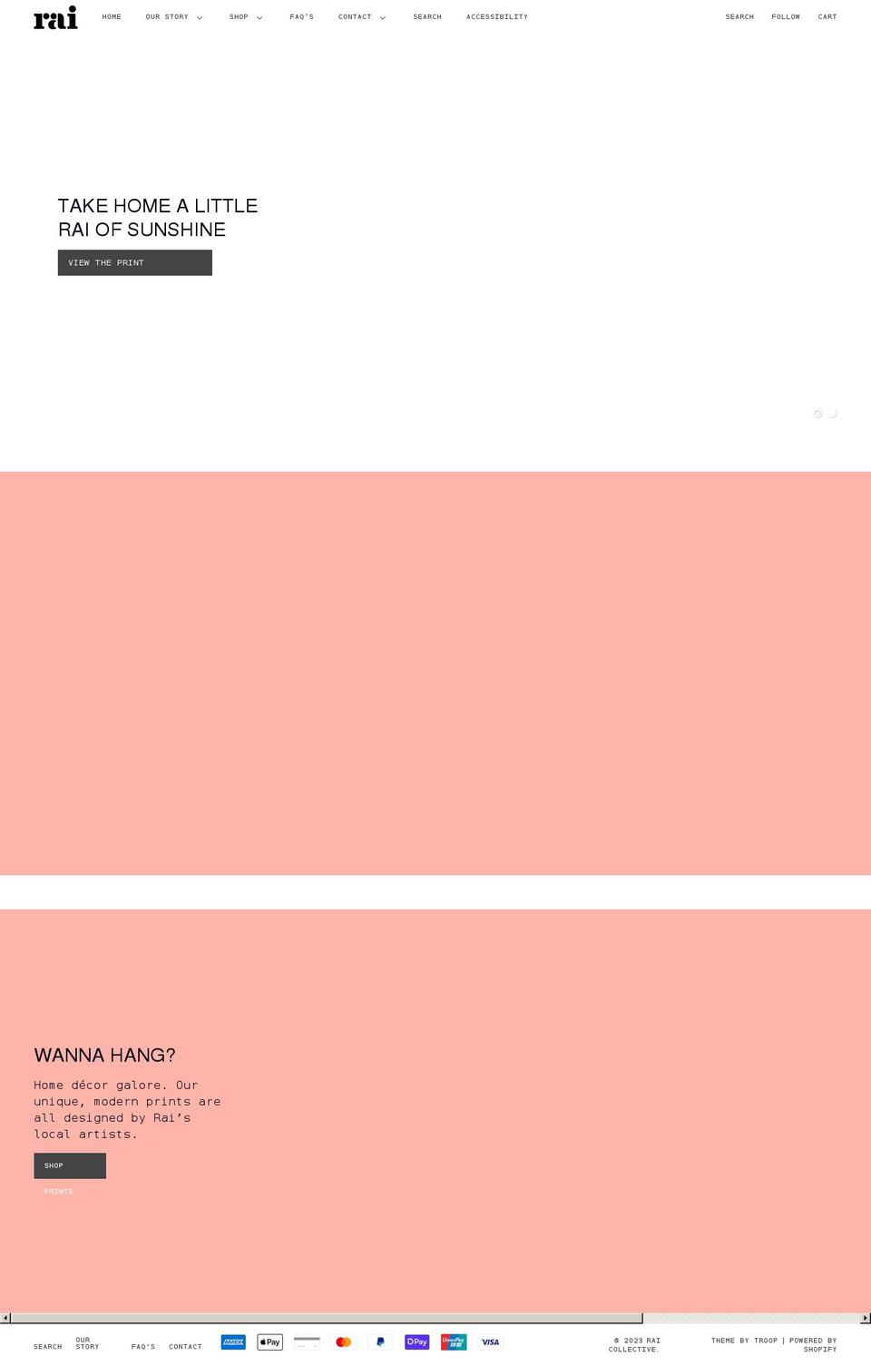 rai.org.au shopify website screenshot