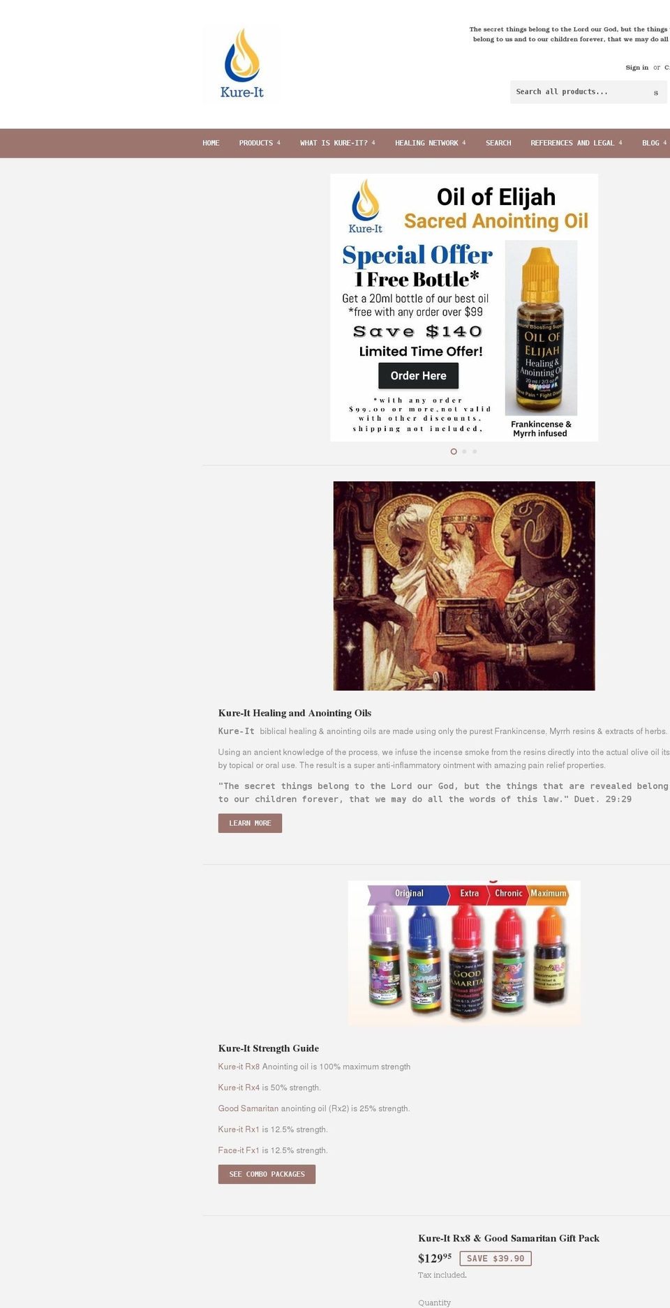 rainbow-oil-company.myshopify.com shopify website screenshot