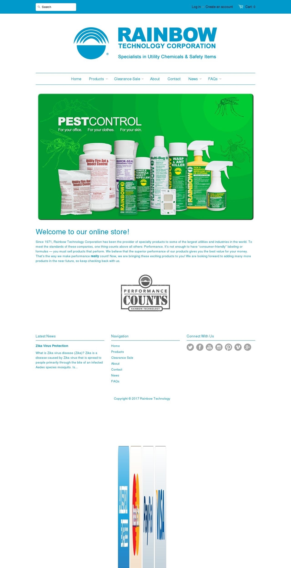 rainbowtechstore.com shopify website screenshot