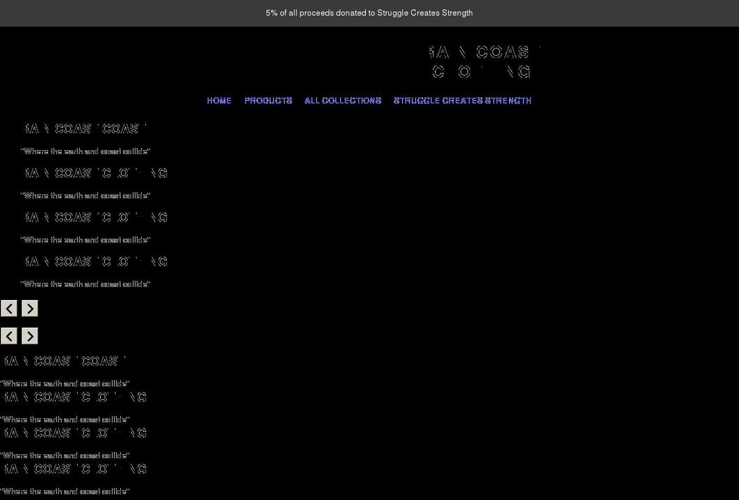 raincoastclothing.com shopify website screenshot