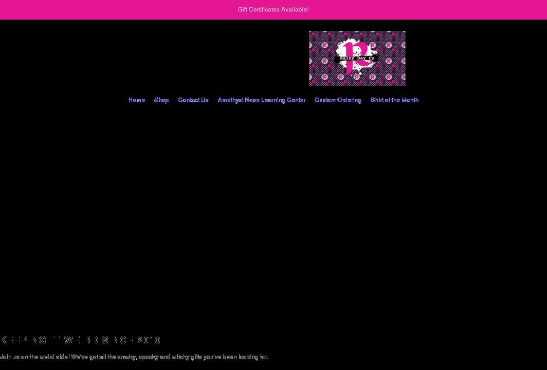raindayco.com shopify website screenshot