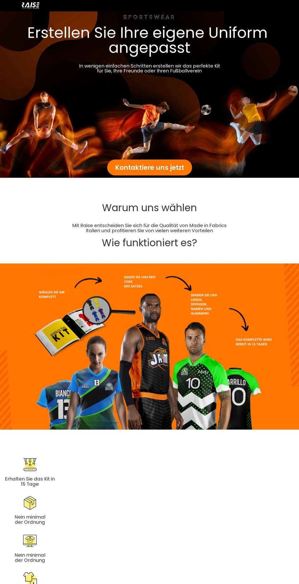 raisetsp.com — Shopify storefront screenshot