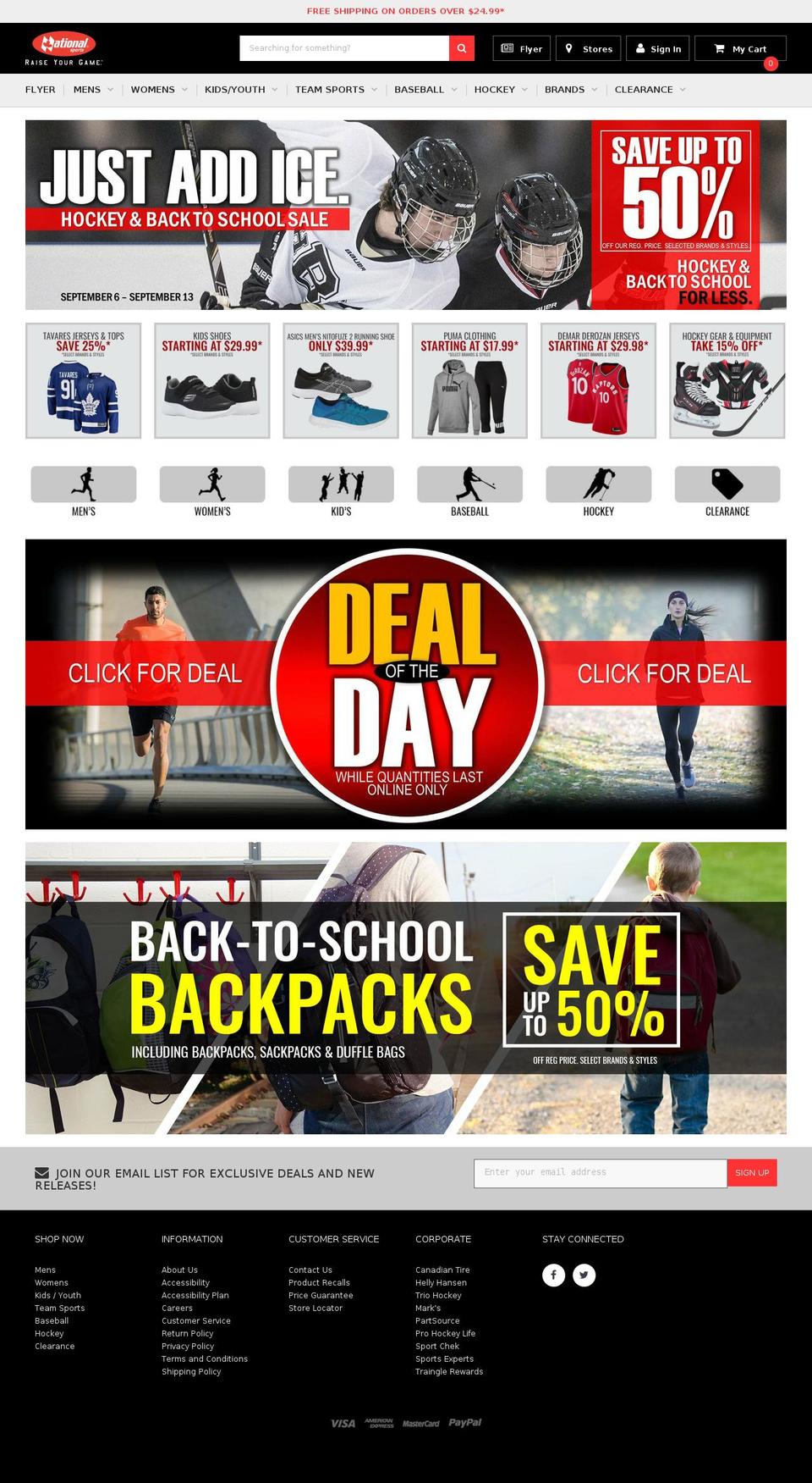Furnitica-FGL Shopify theme site example raiseyourgame.ca