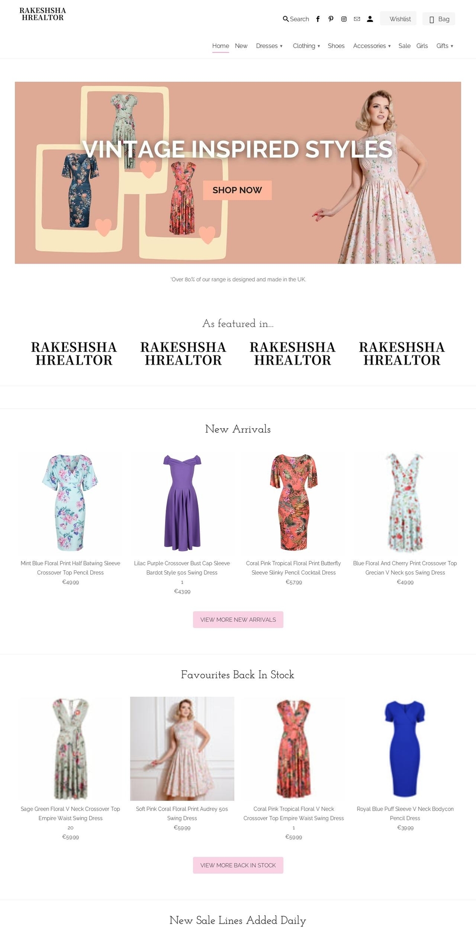 rakeshshahrealtor.com shopify website screenshot