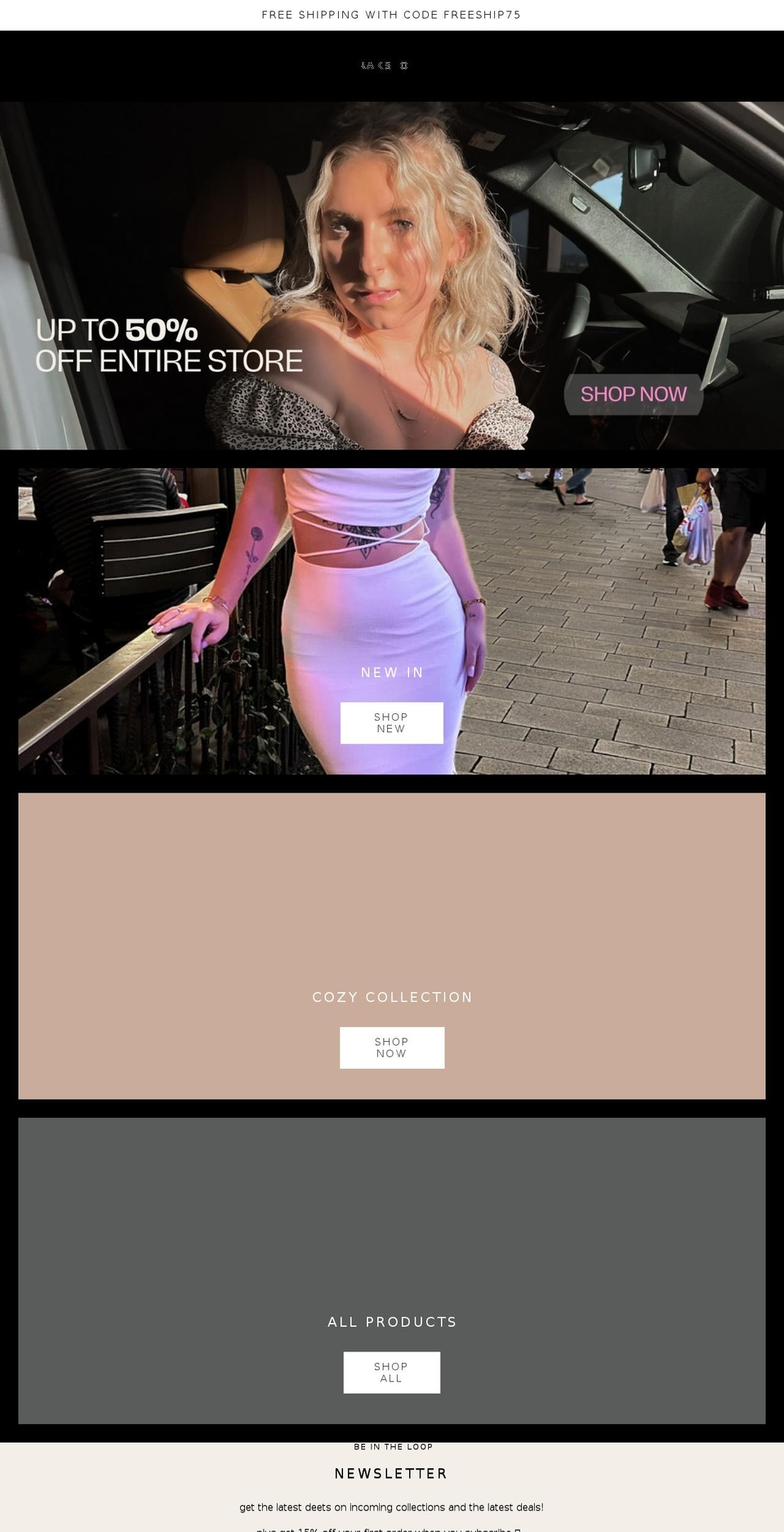 raksloft.com shopify website screenshot