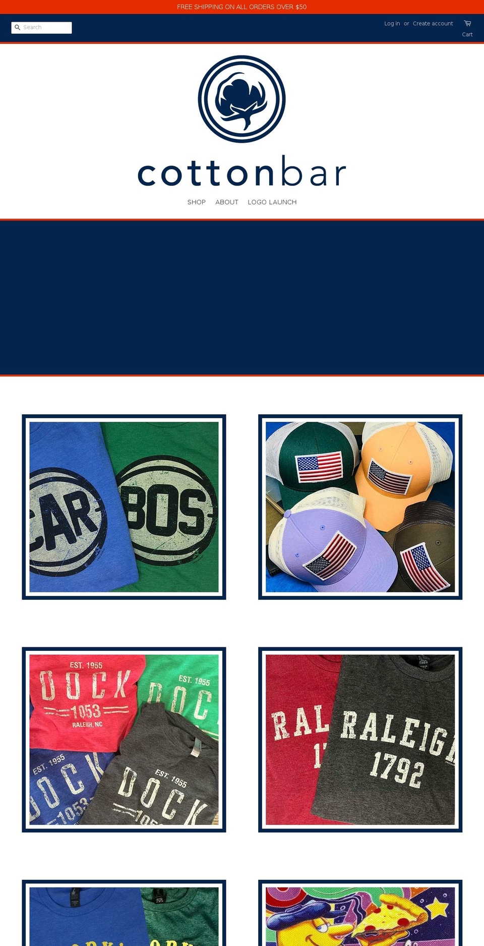 raleighshirtshop.com — Shopify storefront screenshot
