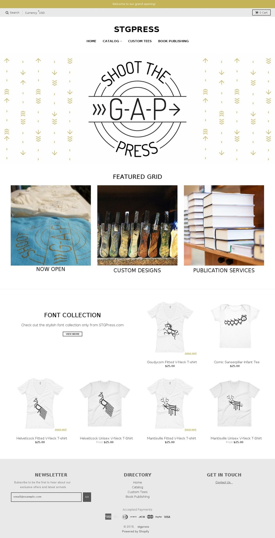 raleightshirts.com — Shopify storefront screenshot