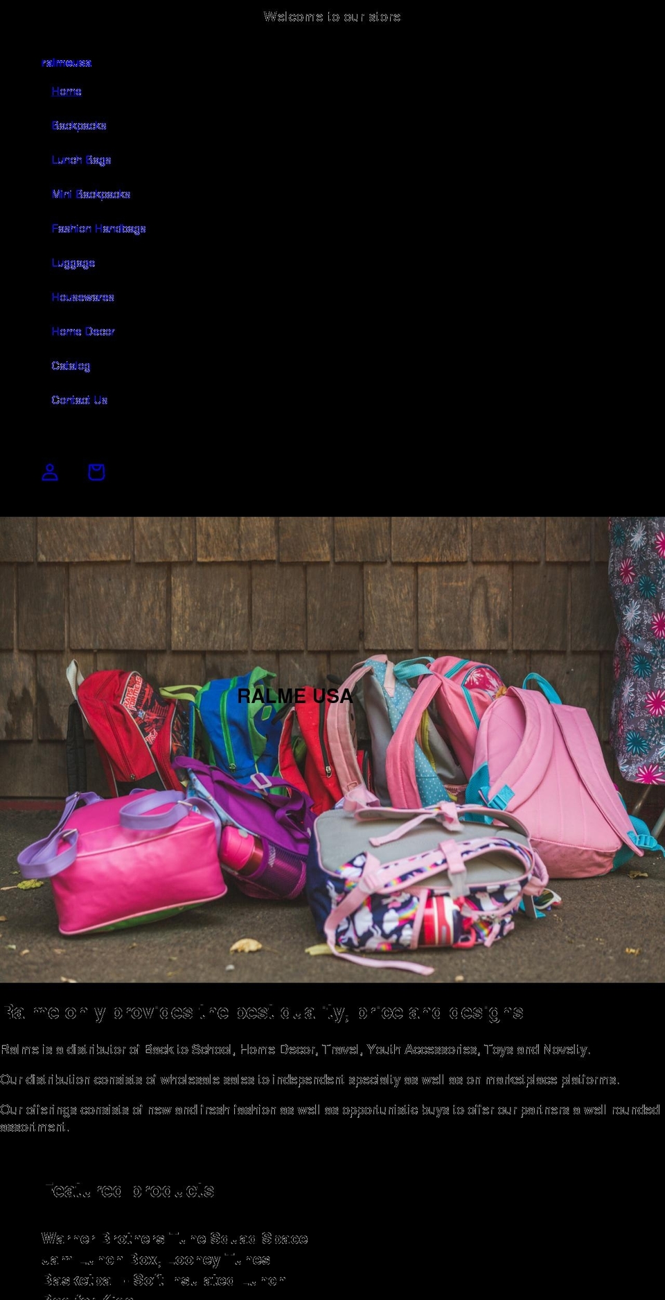 ralmeusa.com shopify website screenshot