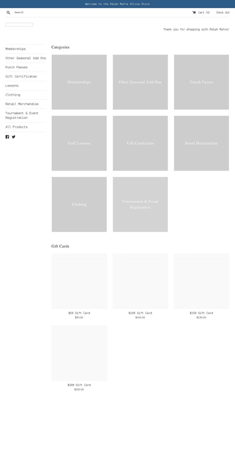 ralph-myhre-golf-course.myshopify.com shopify website screenshot
