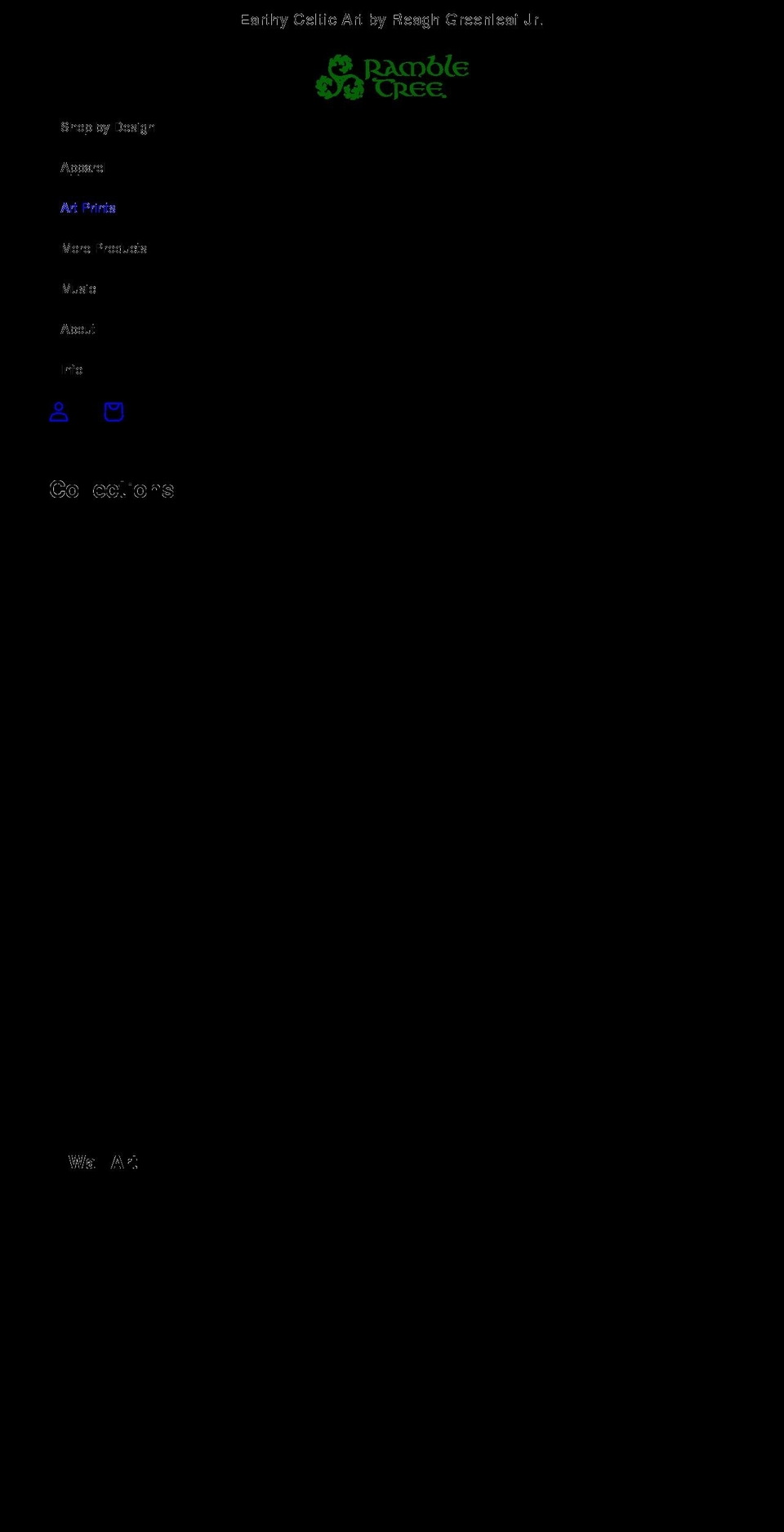 rambletree.net shopify website screenshot