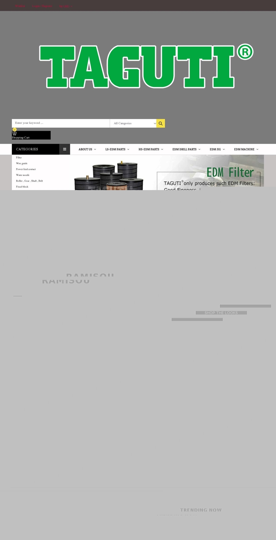 ramisou.com shopify website screenshot