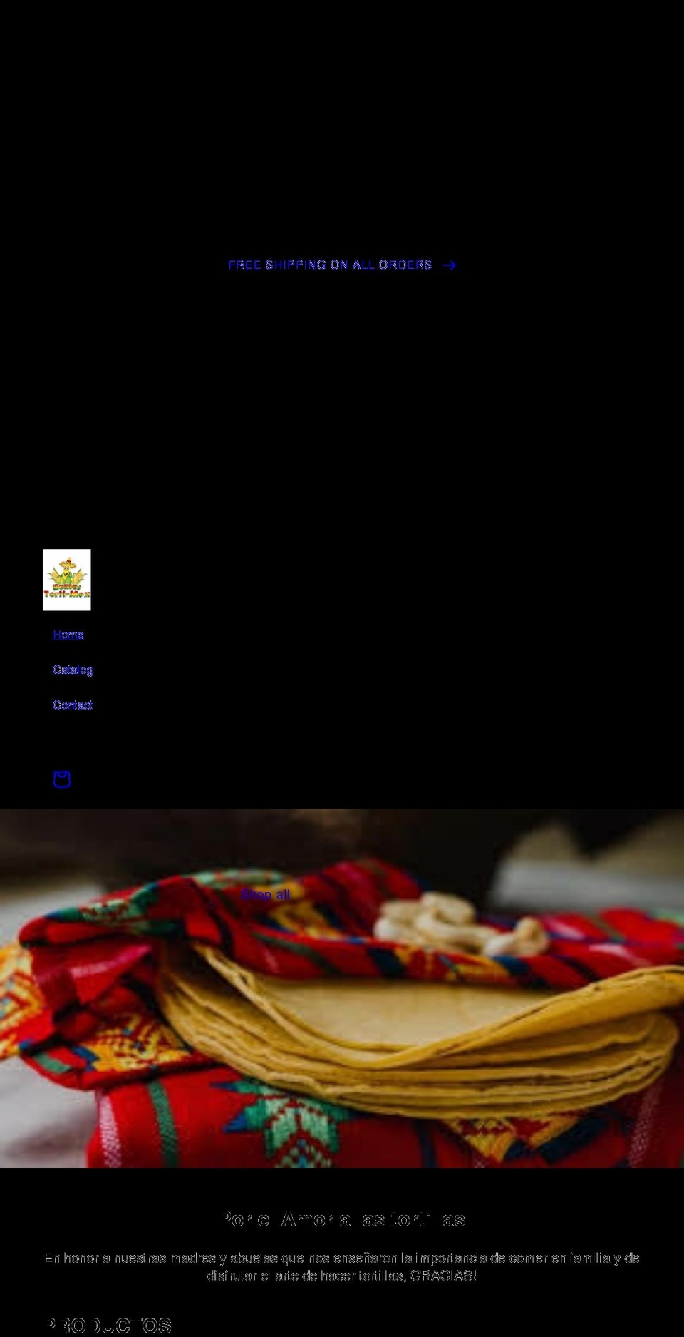 ramostortimx.com shopify website screenshot