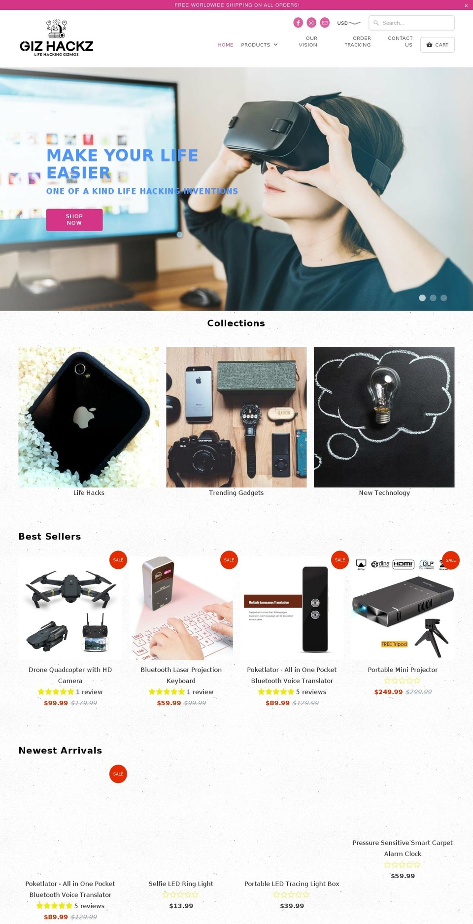 ramsretail.com — Shopify storefront screenshot
