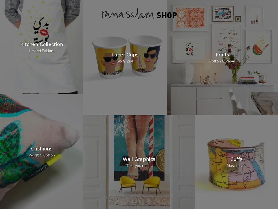 ranasalamshop.com shopify website screenshot