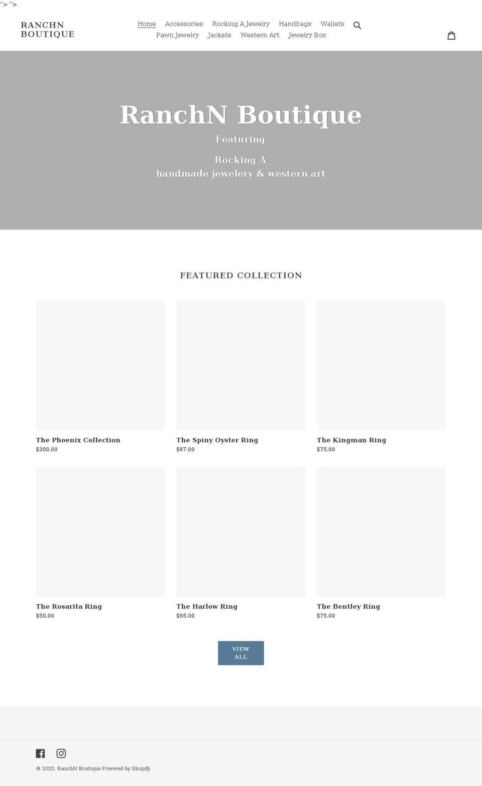 ranchn-boutique.myshopify.com shopify website screenshot