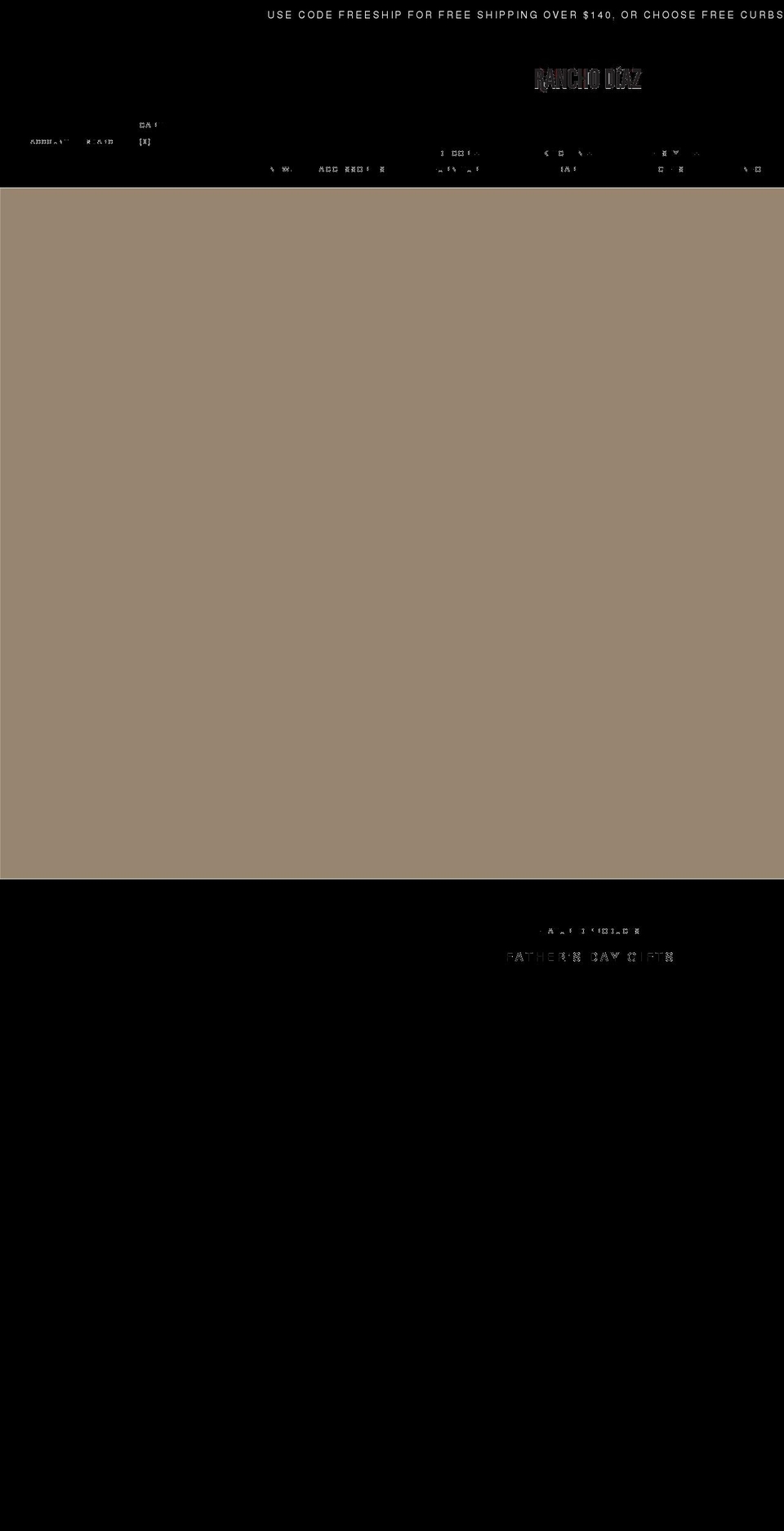 ranchodiaz.com shopify website screenshot