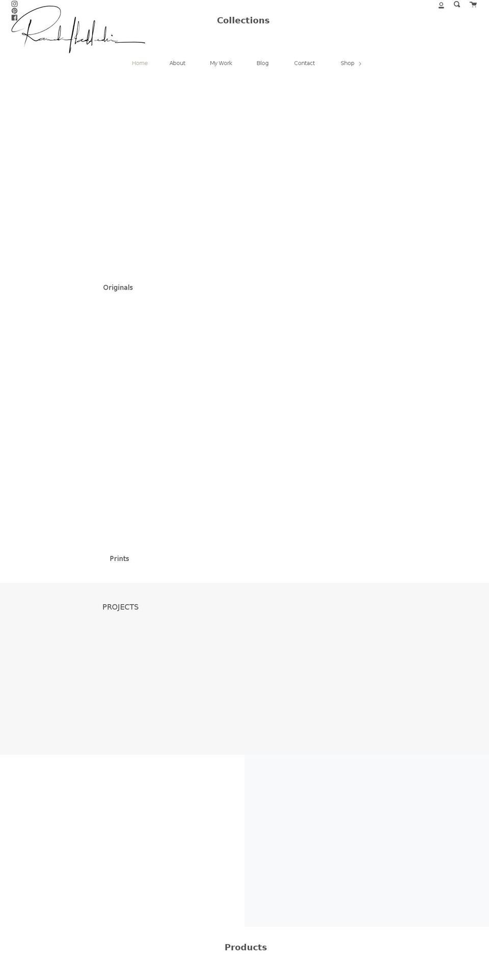randahaddadin.com shopify website screenshot