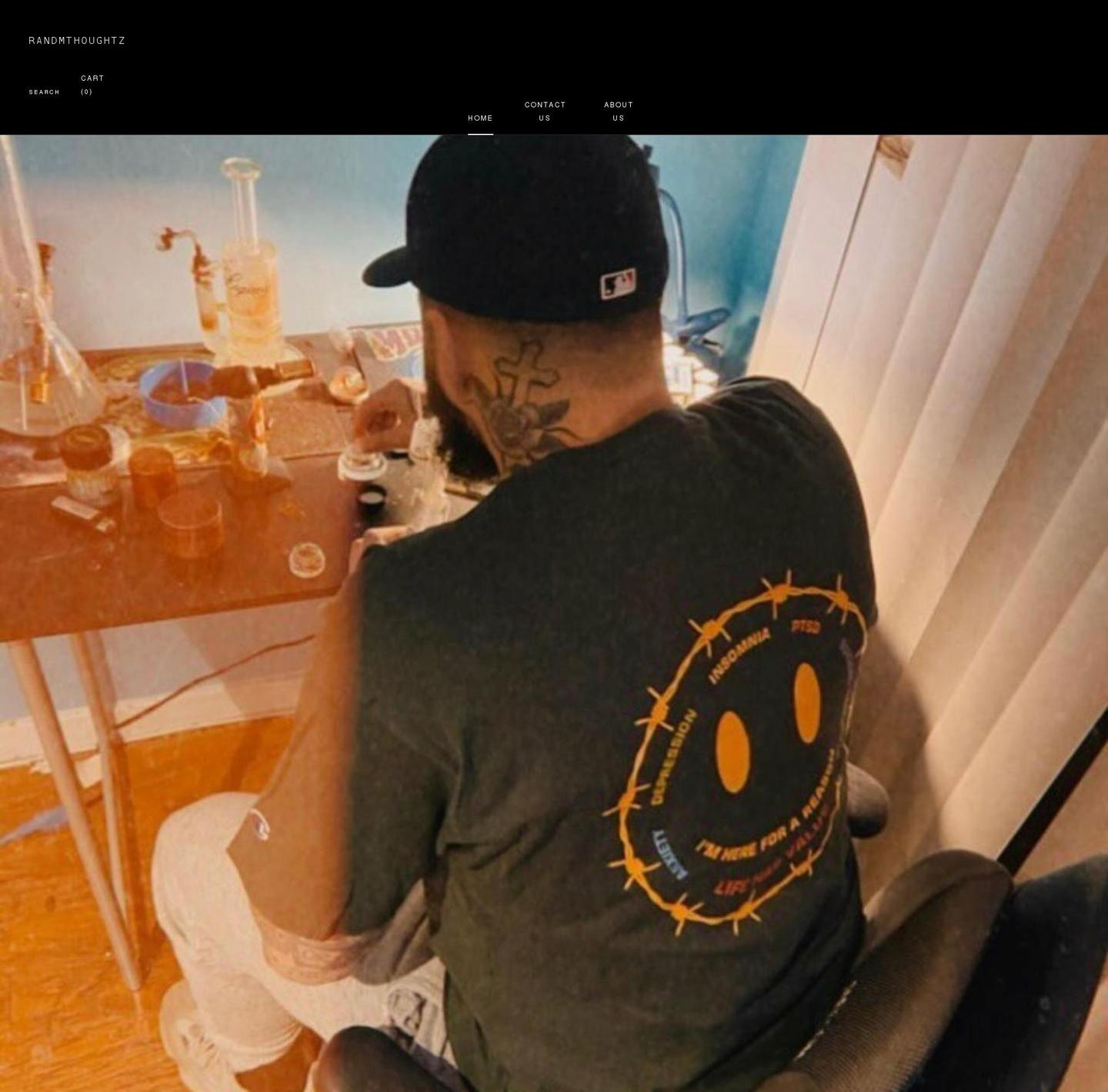 randmthoughtz.com shopify website screenshot