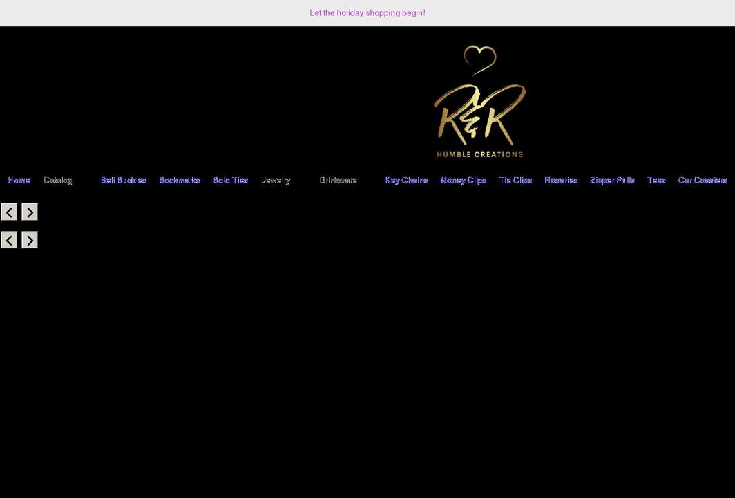randrhumblecreations.com shopify website screenshot