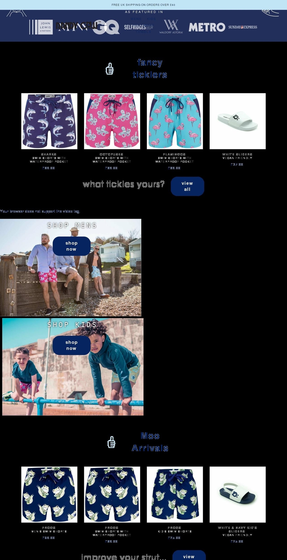 randycow.com shopify website screenshot