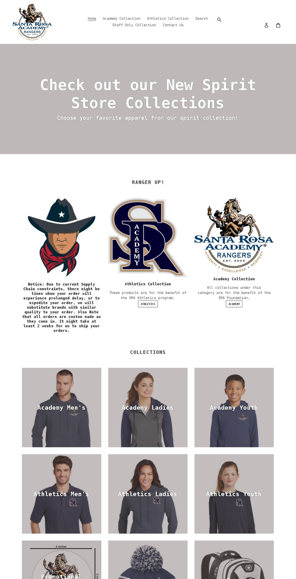 ranger-outpost.com shopify website screenshot