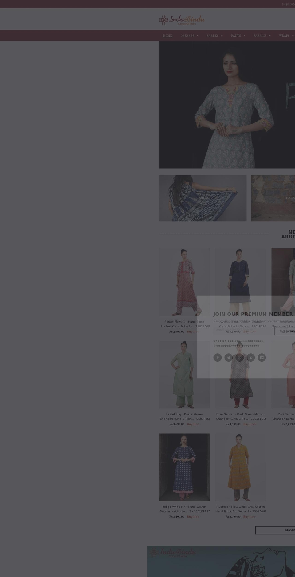 rangparv.com — Shopify storefront screenshot