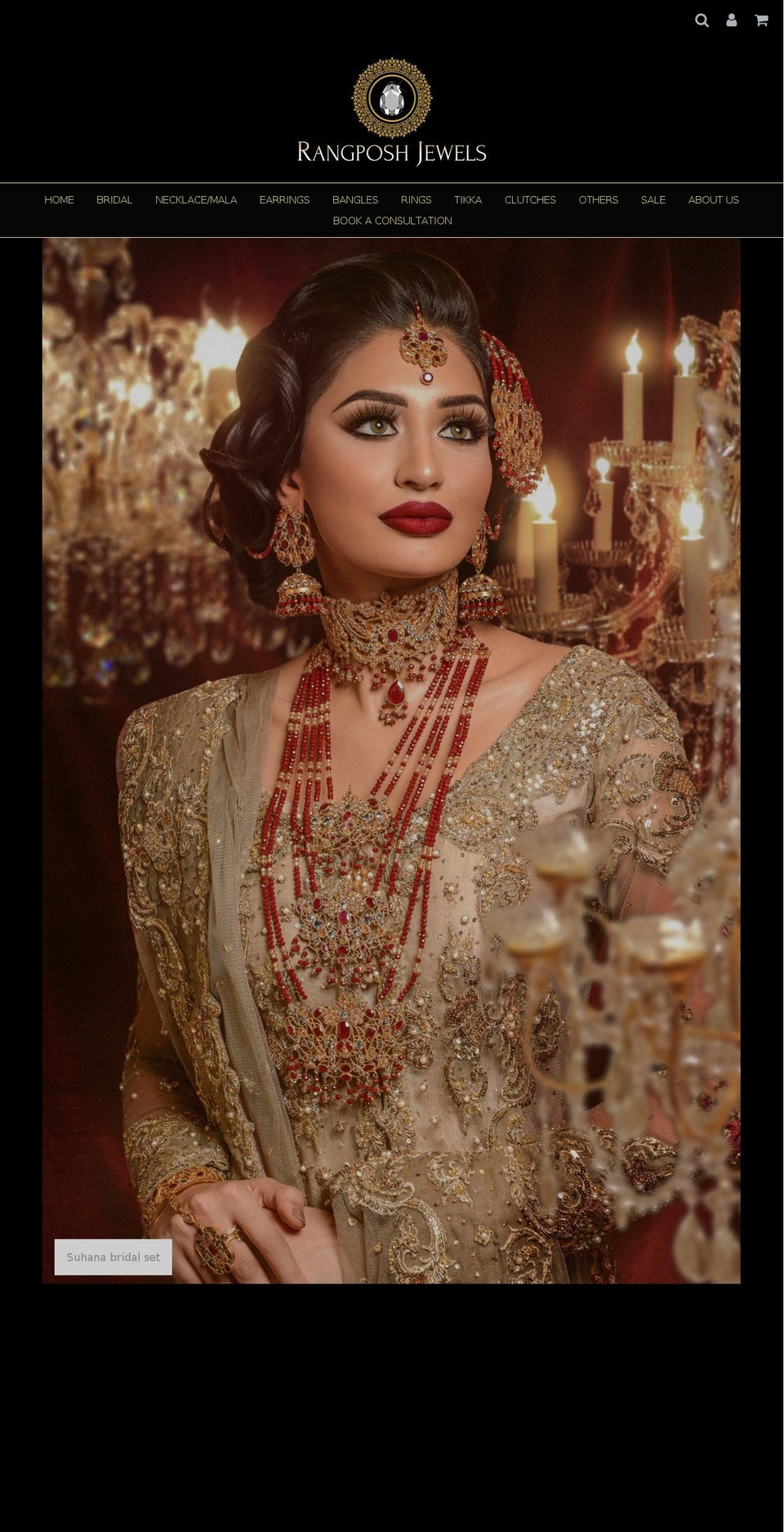 rangposhjewellery.com — Shopify storefront screenshot