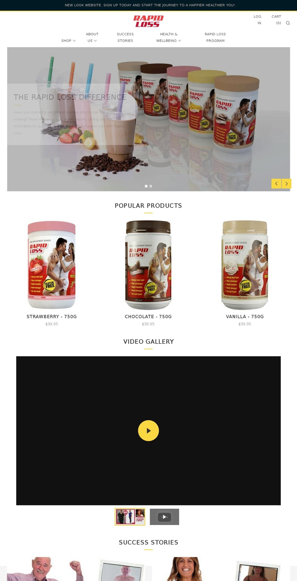 rapiddetox.com.au shopify website screenshot