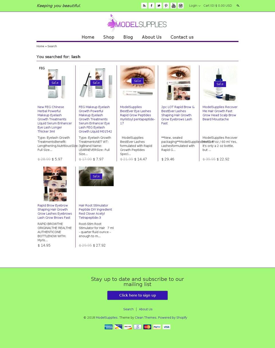 prashanta Shopify theme site example rapideyelashgrowth.com