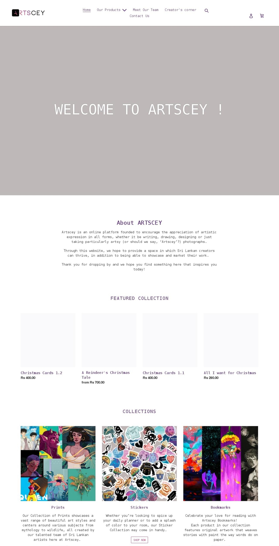 rarebeautiicollection.com shopify website screenshot