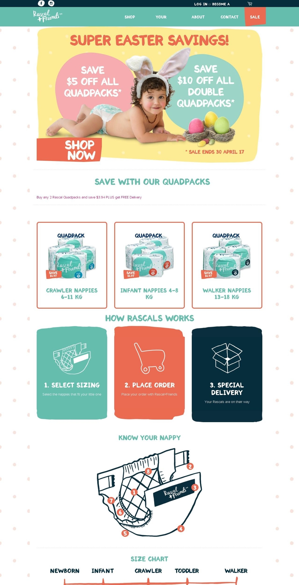rascalfriends.com shopify website screenshot