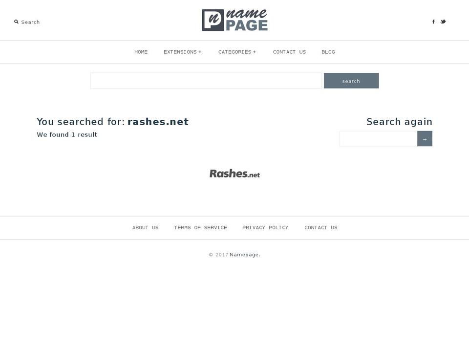 rashes.net shopify website screenshot