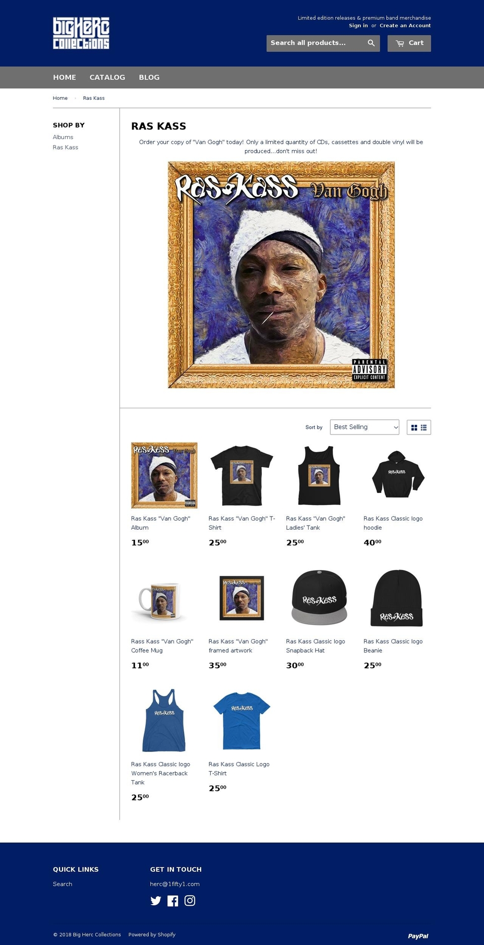 raskass.net shopify website screenshot