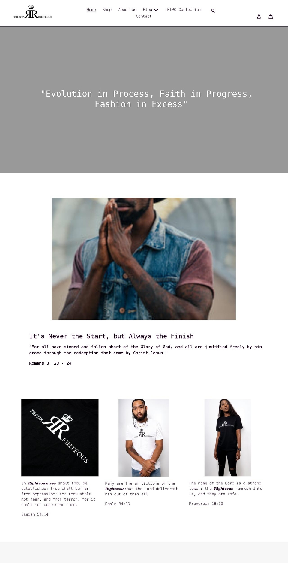 ratchetllrighteous.com shopify website screenshot