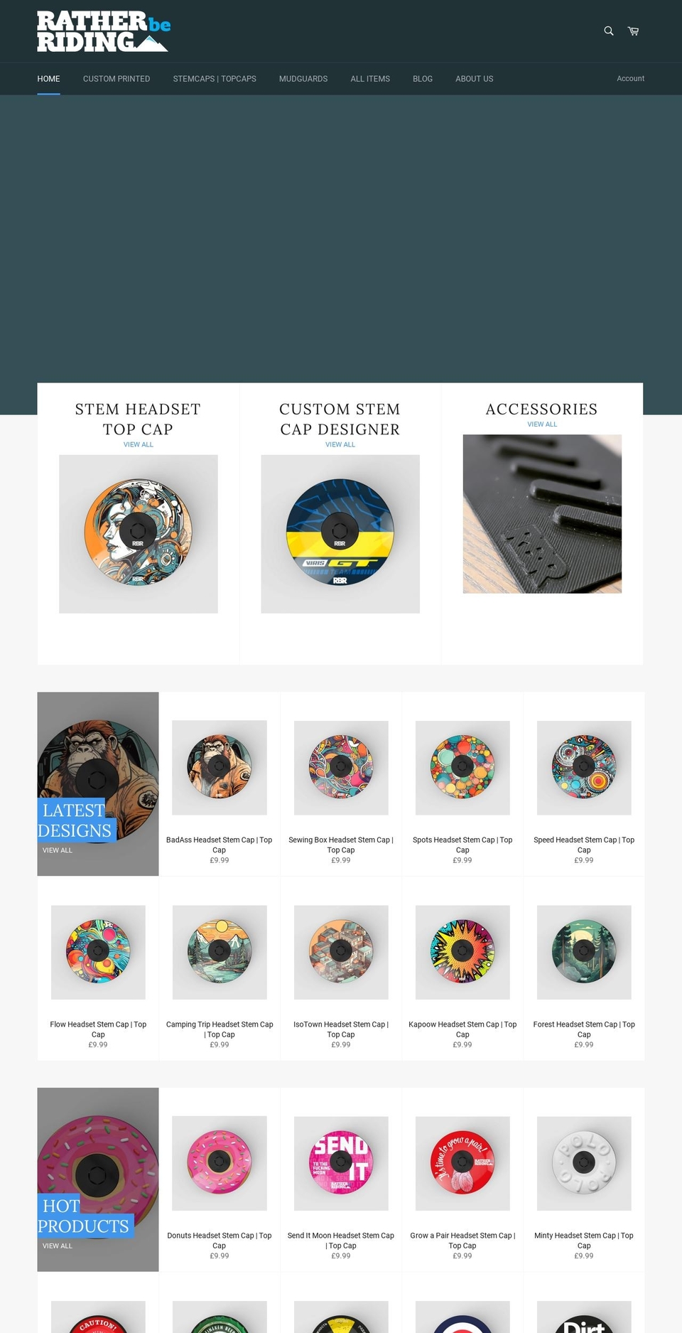 ratherberiding.co.uk shopify website screenshot