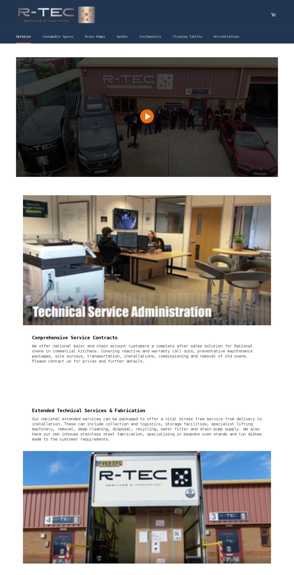 rationaltech.co.uk shopify website screenshot