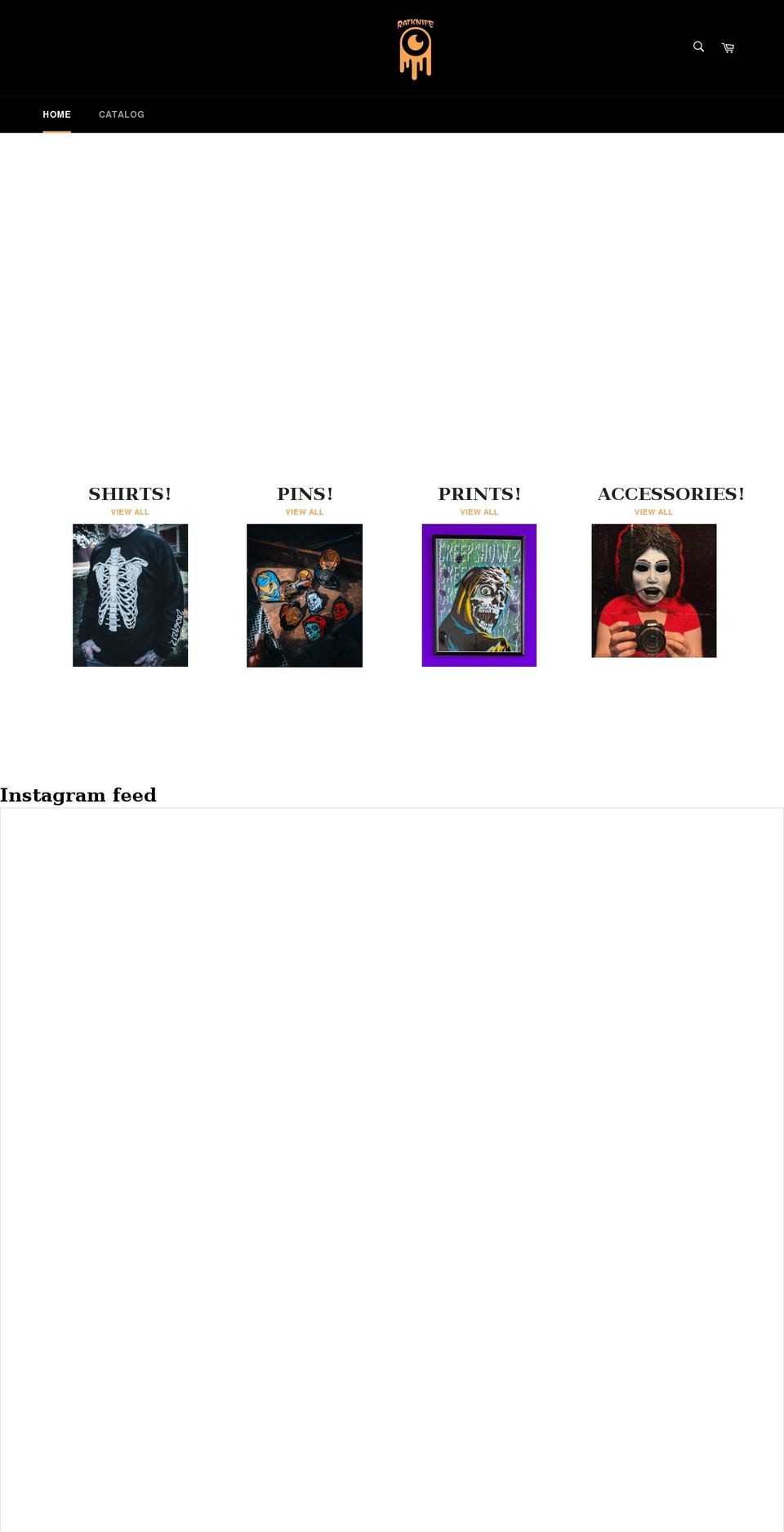 ratknife.com shopify website screenshot
