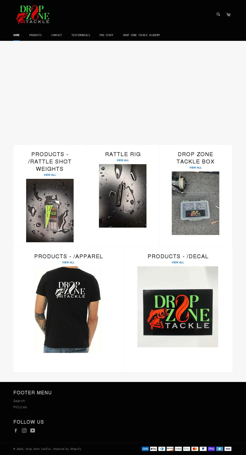 rattleshot.com shopify website screenshot