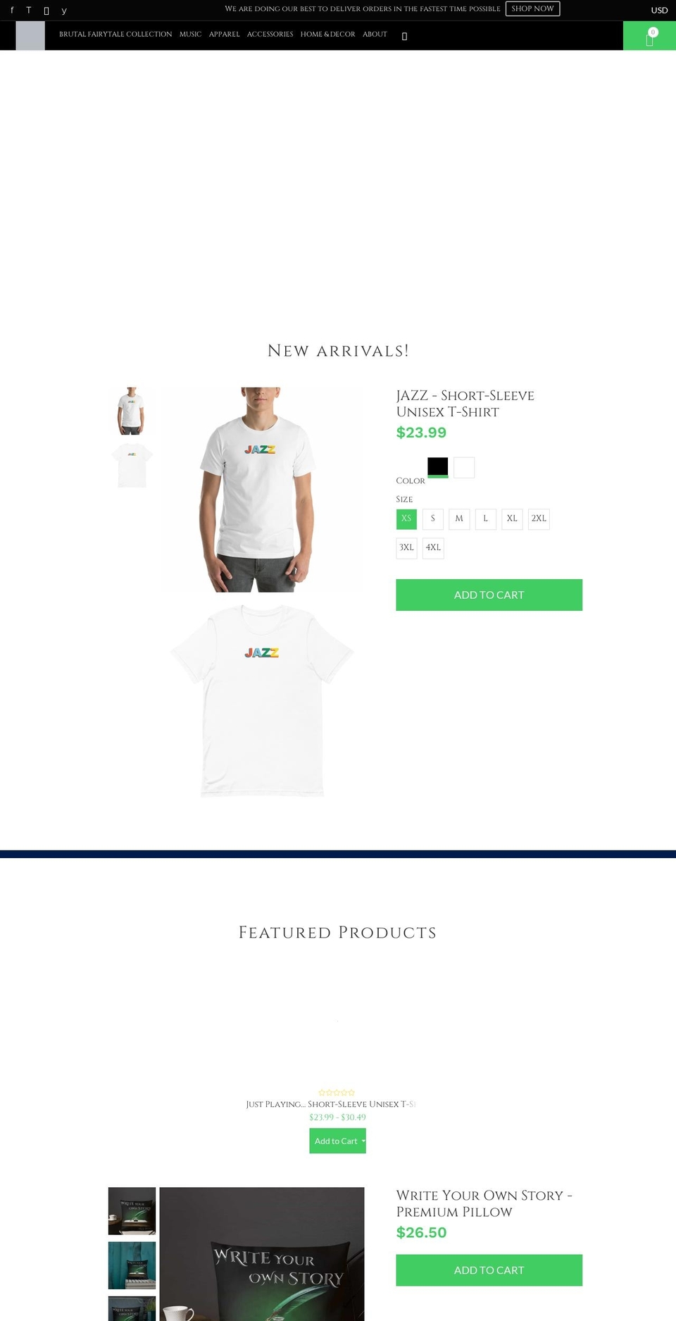 Konversion theme Shopify theme site example raulblancomusic-shop.com