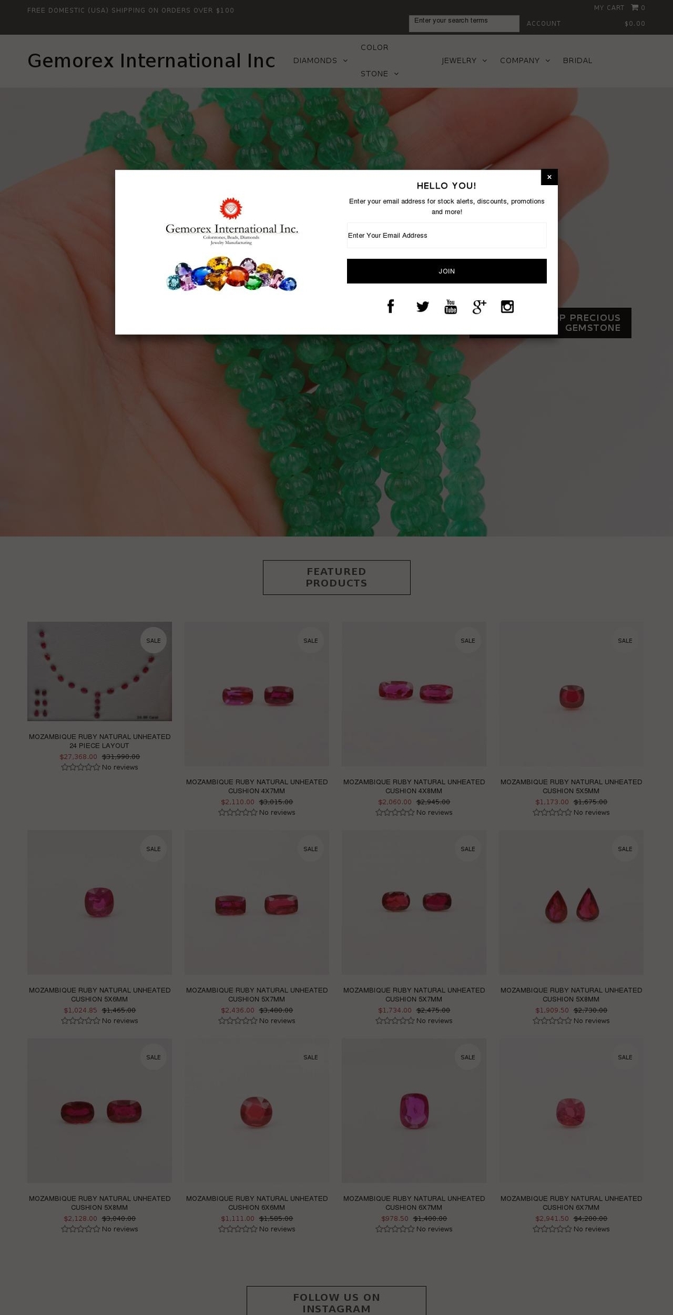 raviratnesh.com shopify website screenshot