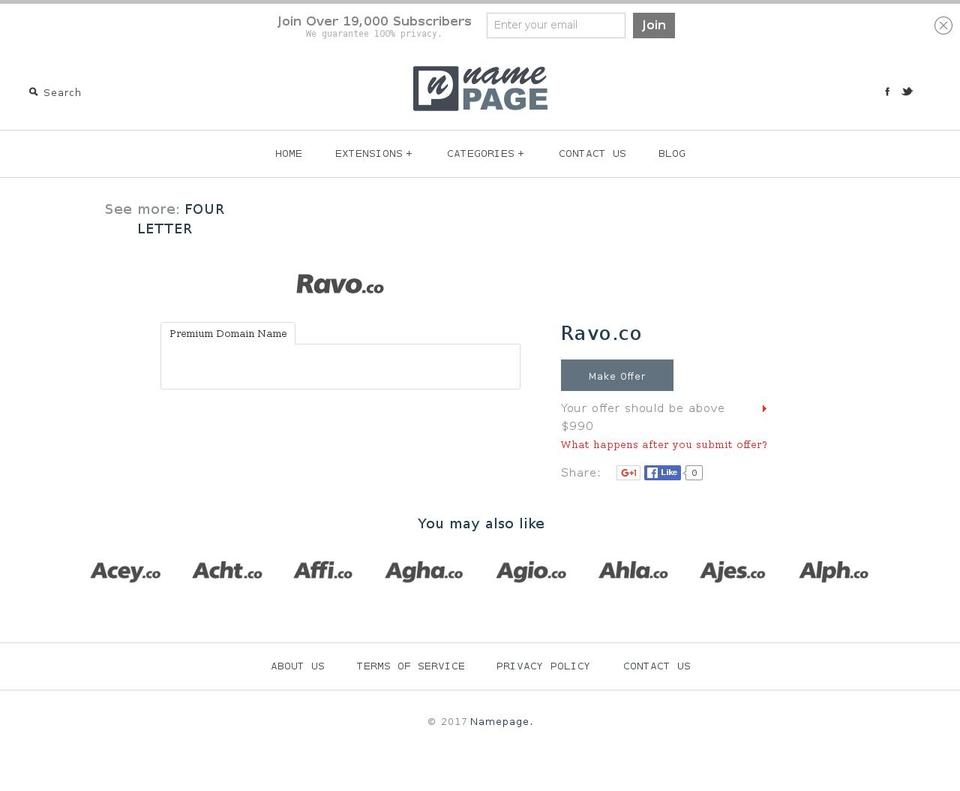 ravo.co shopify website screenshot