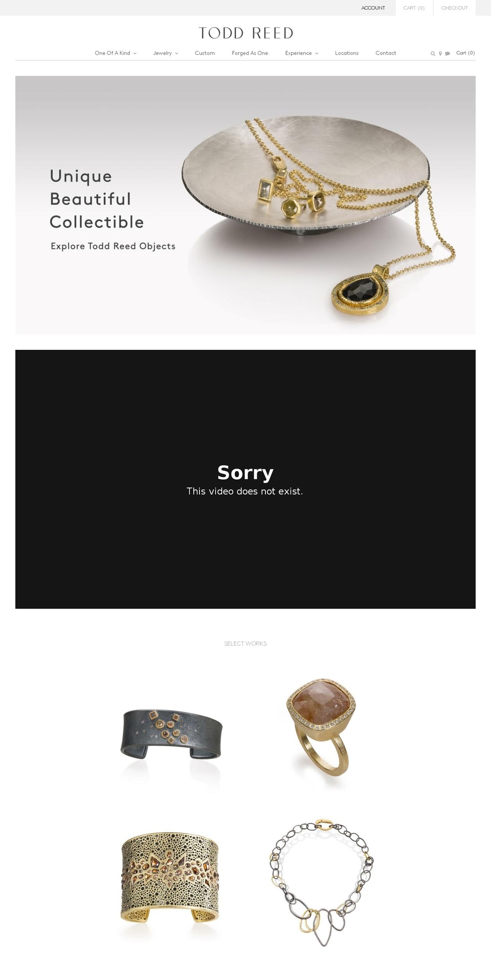 rawdiamondsrawelegance.com — Shopify storefront screenshot
